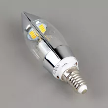 Лампочка светодиодная  E14-5W-3000K-Dim-Q68-SL купить с доставкой по России